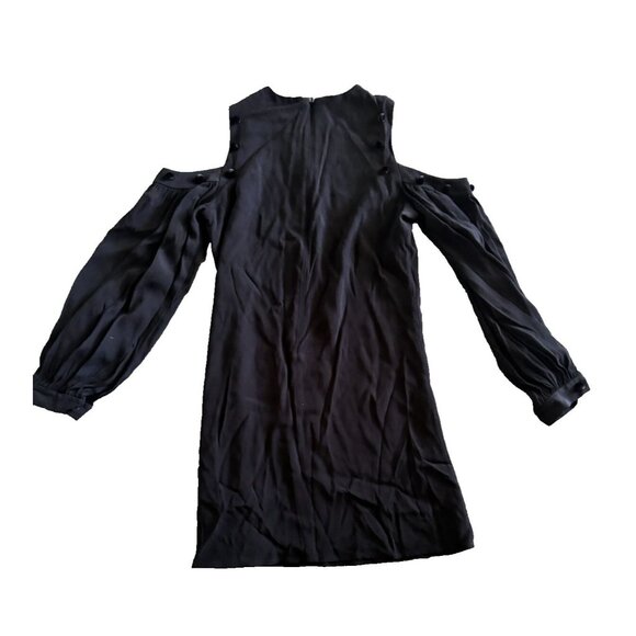 ALEXIS Claudette Dress Womens Mini black cold shoulder size xs - Picture 7 of 7